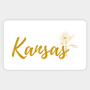 Kansas Sunflower Magnet